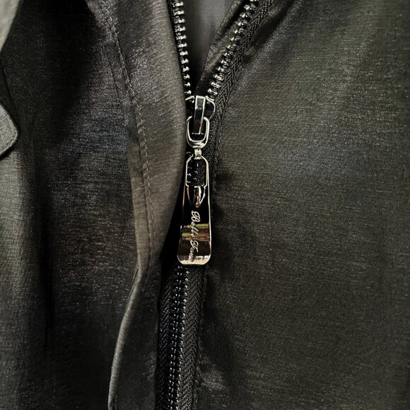 Belle Fare Elegant Black Trench Coat | Boutique - Picture 8 of 8